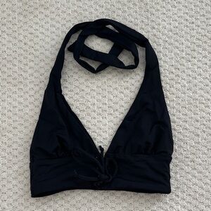 L*Space Black Bikini Top
